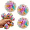 1 Stück Knetbare Bunte Wasserperlen Traubenbälle Quetschspielzeug für Kinder Erwachsene Weich Zusammendrückbar Pop Fidget Spielzeug Halloween Weihnachtsgeschenke
