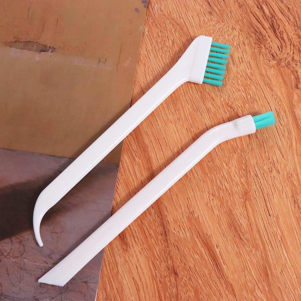 2pcs/set Multi-Purpose Baby Bottle Brushes Plastic Cleaning Narrow Brush  Home Use