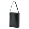 MUJI Natural Leather One-Shoulder Bag, Unisex, Adult, EGB57A5A, Black