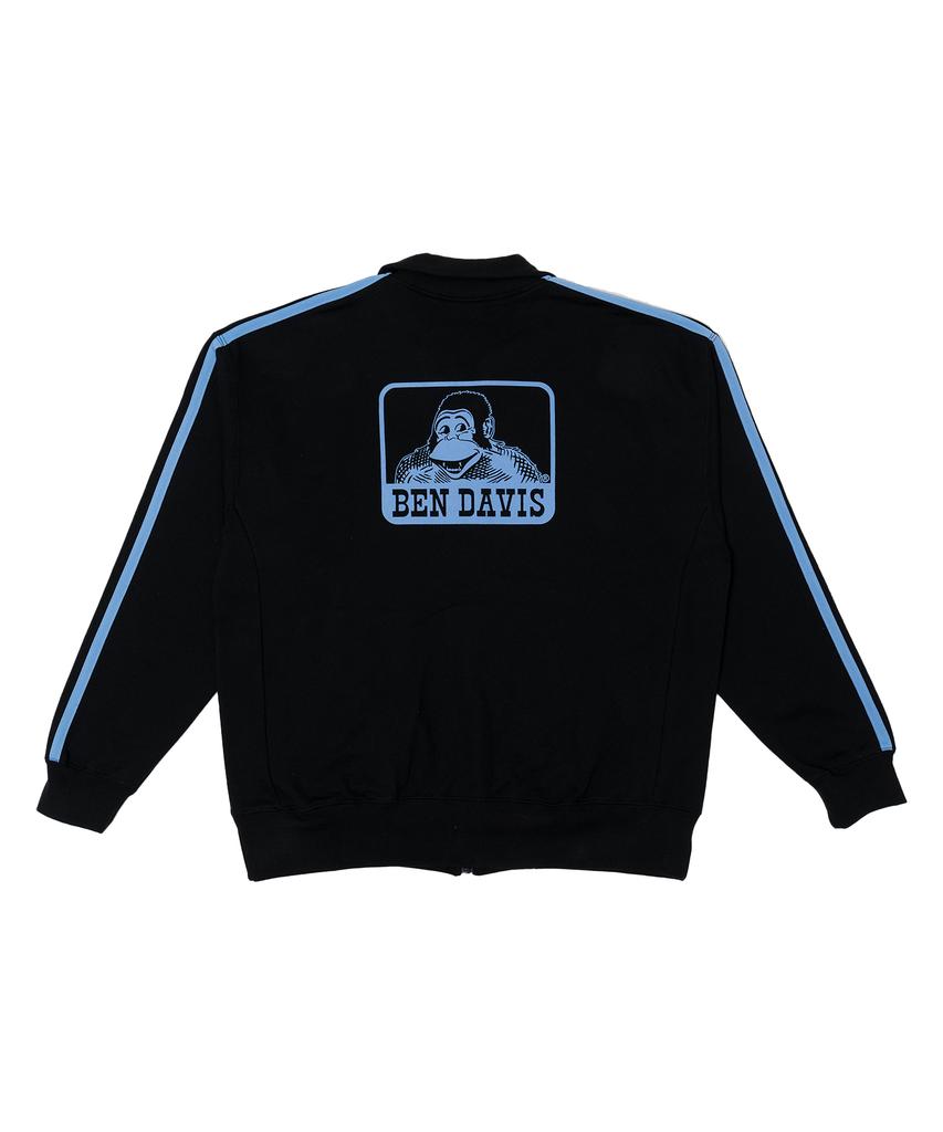 Ben Davis Sweat Track Jacket Off-White