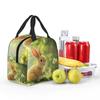 Rabbit In The Forest Anime Insulated Lunch Bag for Women Office Cooler Thermal Food Box Tote Portable Lunch Boxes Container