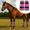 2Pcs Horse Fly Boots Mesh Horse Leg Protectors Universal Horse Leg Wraps Fly Boots for Improved Safety from Fly Bites Reduces Stomping And Leg Fatigue
