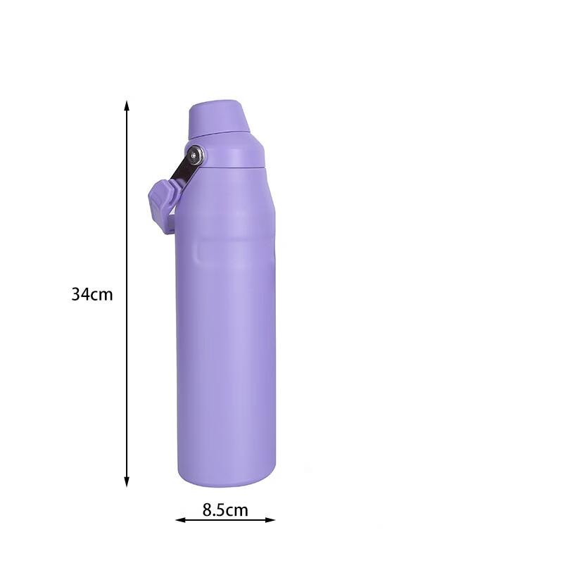 BEANBEANLOVE Large Capacity 304 Stainless Steel Insulated Sports Bottle