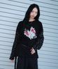 Kirsh X Charmy Kitty Graphic Loose Fit Long Sleeve [Black]