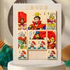 Fun Huarong Road Wooden Three Kingdoms Digital Huarong Road Sliding Puzzle Children's Educational Toys Plate Table Games