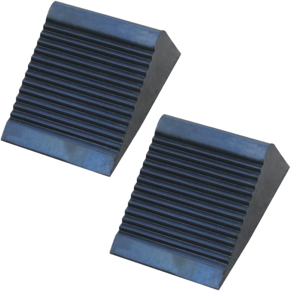 

HIRAISM Tire Chock Stopper Stopper Rubber (2 Pieces) чёрный