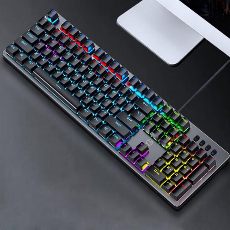 HP GK100F Mechanical Keyboard & M270 Mouse Combo