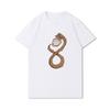 S-3XL 100 Fantasie Harajuku Grafica Estiva Bianca Magliette Donna Stampate Casual Maniche Corte Top Girocollo