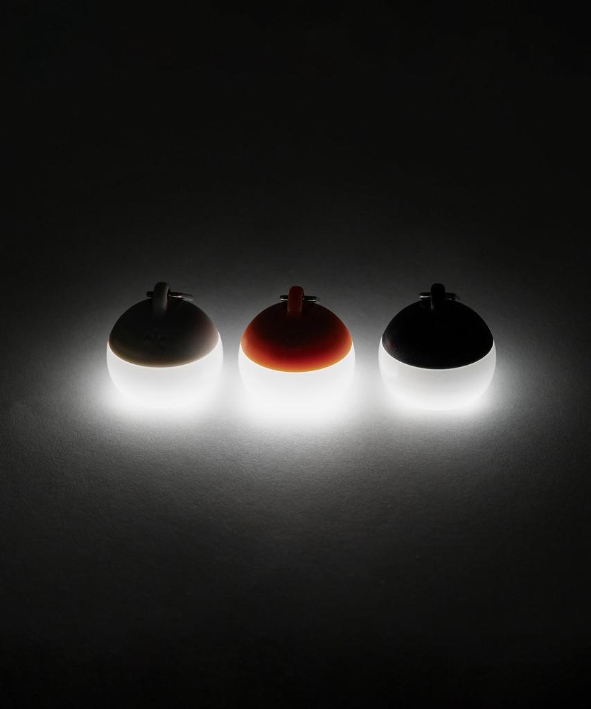 Snow Peak Tsubu Hozuki Night Black Mini LED Lantern Camping Light 5g ES-150-NV