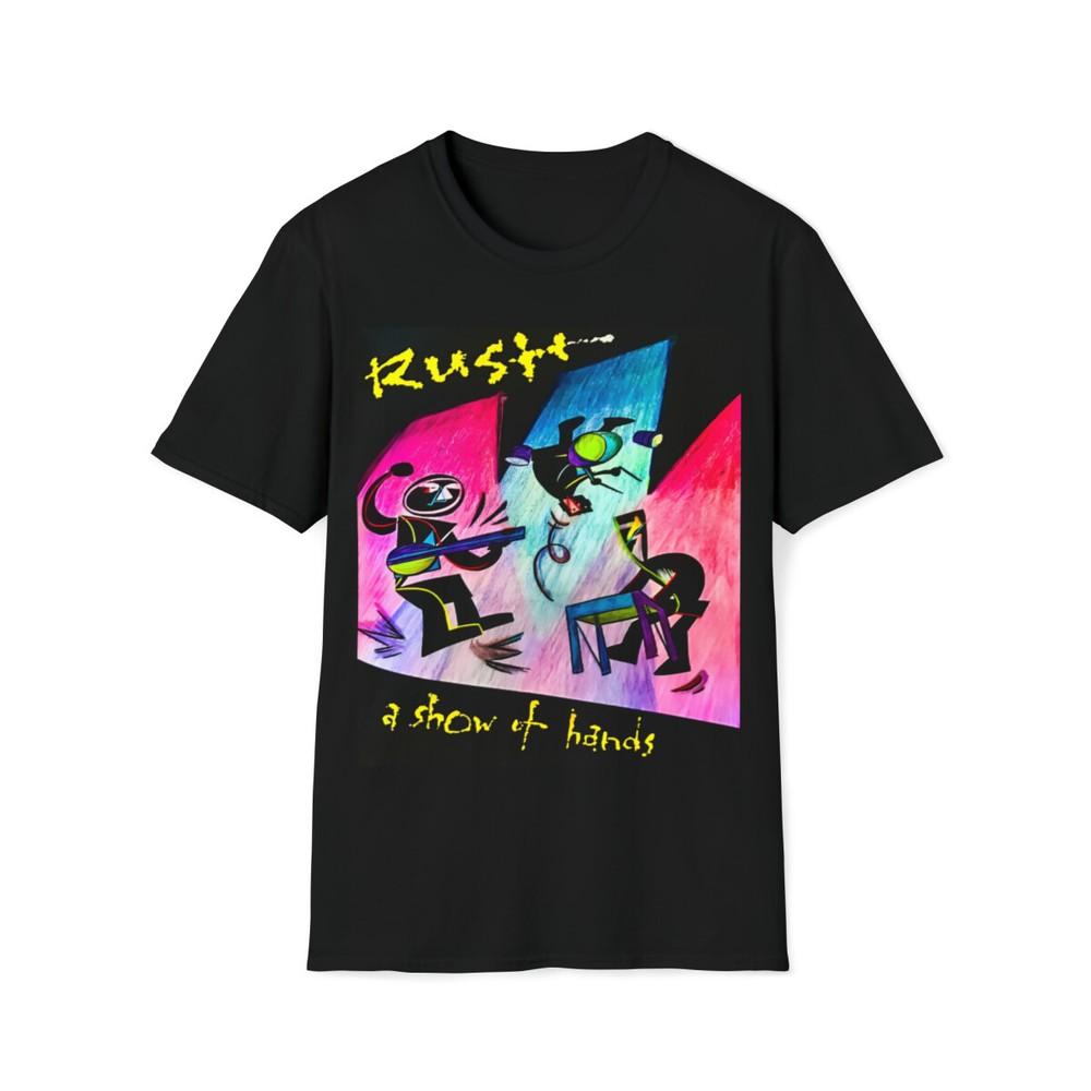 Unisex Cotton T-Shirt. Canadian Rock Music. Rush Unisex T-Shirt XXXXL