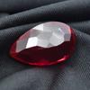 Ring Size 21.40 Carat Natural Red Ruby CERTIFIED Pear Cut Loose Gemstone