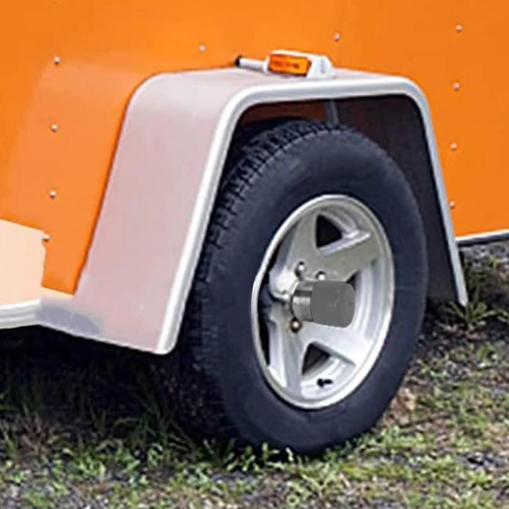 SDTC Tech Trailer Wheel Bearing Protector Sets 1.98 Inch Stainless Steel Bearing Protectors With Bearing Dust Cover Caps For Trailer Boat (Grey And