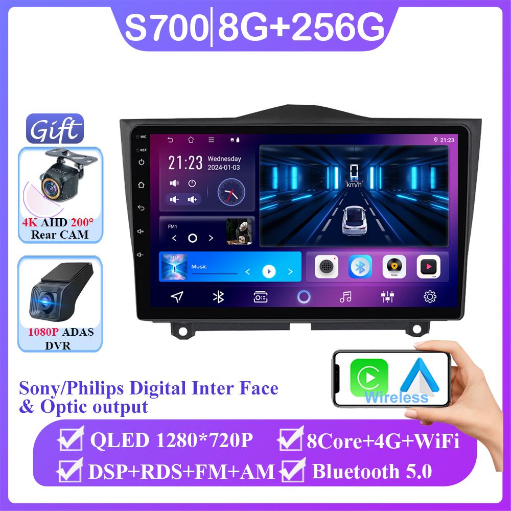 For LADA Granta Cross 2018-2025 LHD 2din Android 14.0 Car Radio Multimedia Video Player GPS Navigation 4G Carplay Head Unit