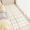 Nordic Style Rugs for Bedroom Plaid Pattern Living Room Decoration Carpet Thicken Plush Bedside Rug Fluffy Soft Lounge Floor Mat