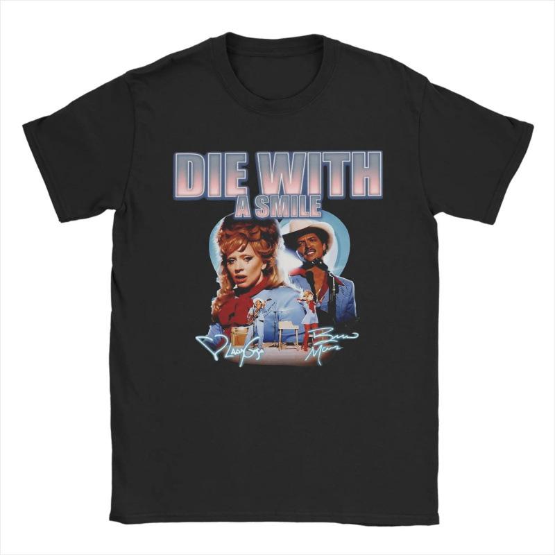 Men s T-Shirt Lady Gaga And Bruno Mars Awesome S чёрный