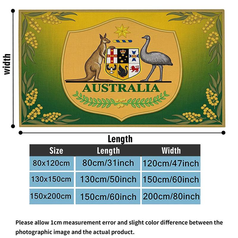Socceroos Print Flannel Blanket High Quality Warm Comfortable Cover for All Seasons Perfect for Gifts Home Decor