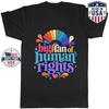 Big Fan Of Human Rights Graphic T-Shirt Social Justice Saying