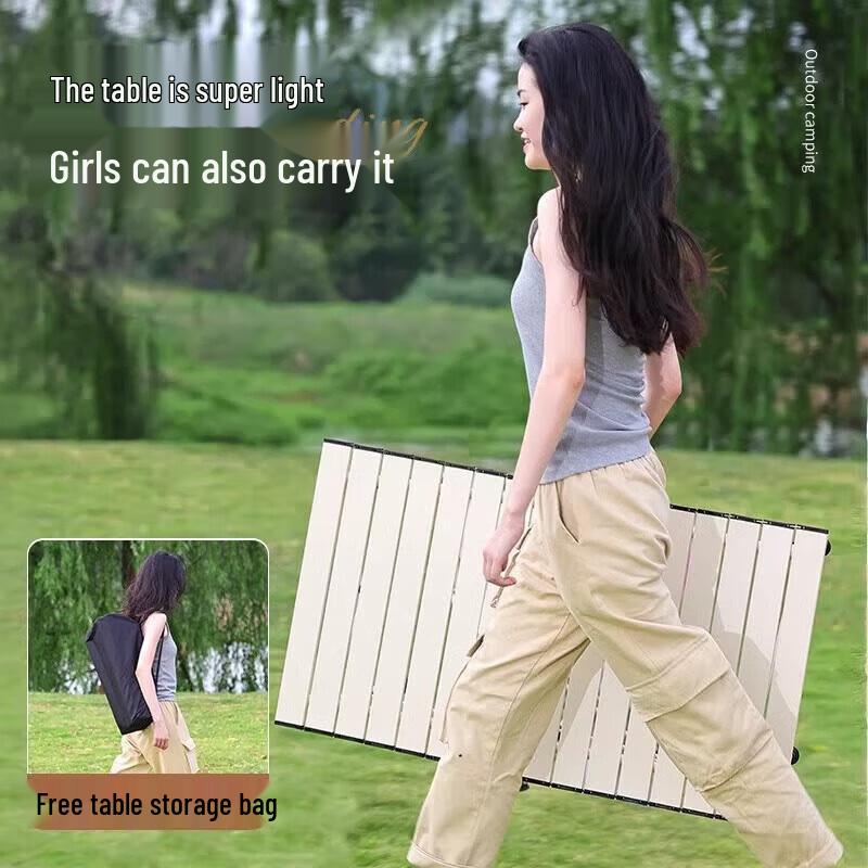Outdoor Folding Camping Table and Chair Set