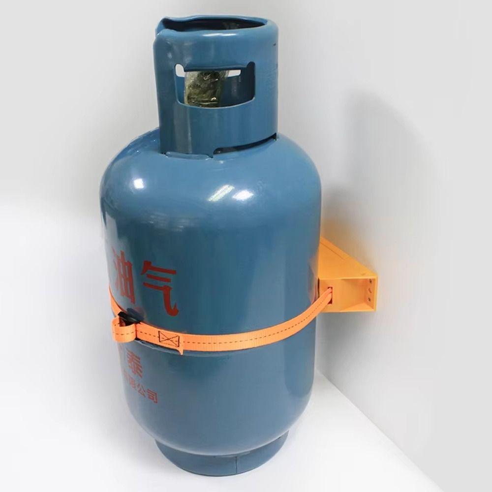 Heavy Duty Gas Cylinder Bracket Stable Cylinder Wall Mounted Bracket Propane Tank Holder Motorhome