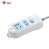 BULL GN-612 2-Outlet Power Strip with Overload Protection
