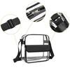 PVC Clear Shoulder Bag Waterproof Crossbody Messenger Bag Casual Beach Tote Bag  Summer