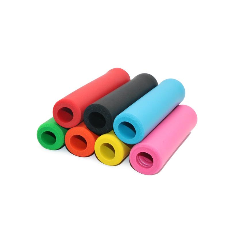 2pcs Bike Handle Bars Silicone Sponge Grips Soft Anti-skid Shock-absorbing Road Bicycle Scooter Handlebar Cycling Accessories