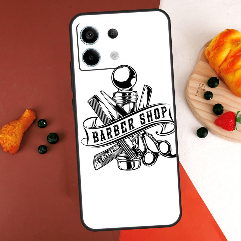 Barber Shop Hair Stylist Salon Case For Xiaomi Redmi Note 14 13 Pro 9 10 11 12 Pro 10S 11S 12S Redmi 14C 13C 10C 12C Coque