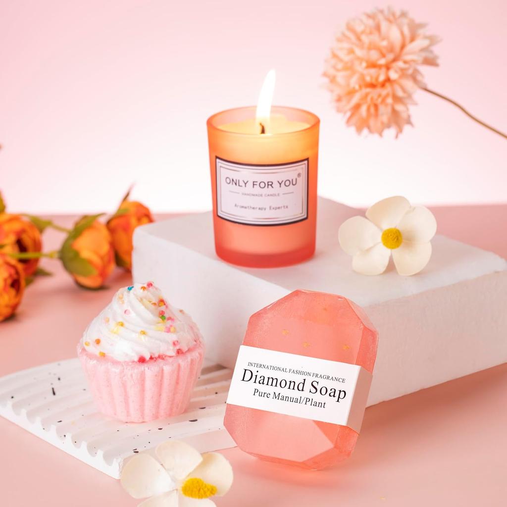 Birthday Gifts for Women,Happy Birthday Unique Female Gift Ideas for Girl Best Friend Gift Pink Gift Box Gift Basket for Women Gifts Set for Teenage