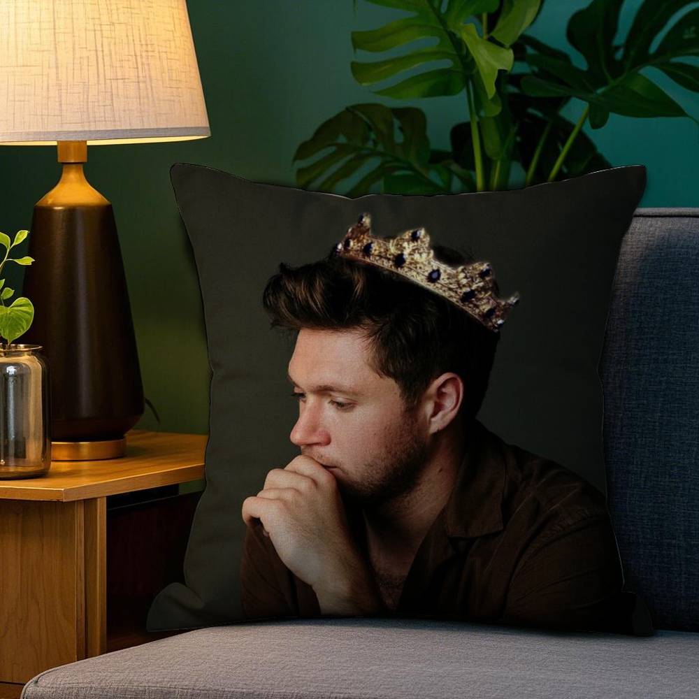 Singer Pillow Case Sofa Living Room Bedroom Double-Sided Printing N-Niall Horan Square Cushion Nap Time Pillow Case