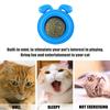 Plastic Catnip Edible Lick Balls Natural Safe Dog Head Shape Catnip Balls Toy for Cats Replaceable Rotatable Pet Treats Supplies