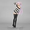 18Cm Anime Collectible Figure - Frieren Beyond Journey'S End Casual Striped Outfit Victory Pose Pvc Model Statue Desktop Gift