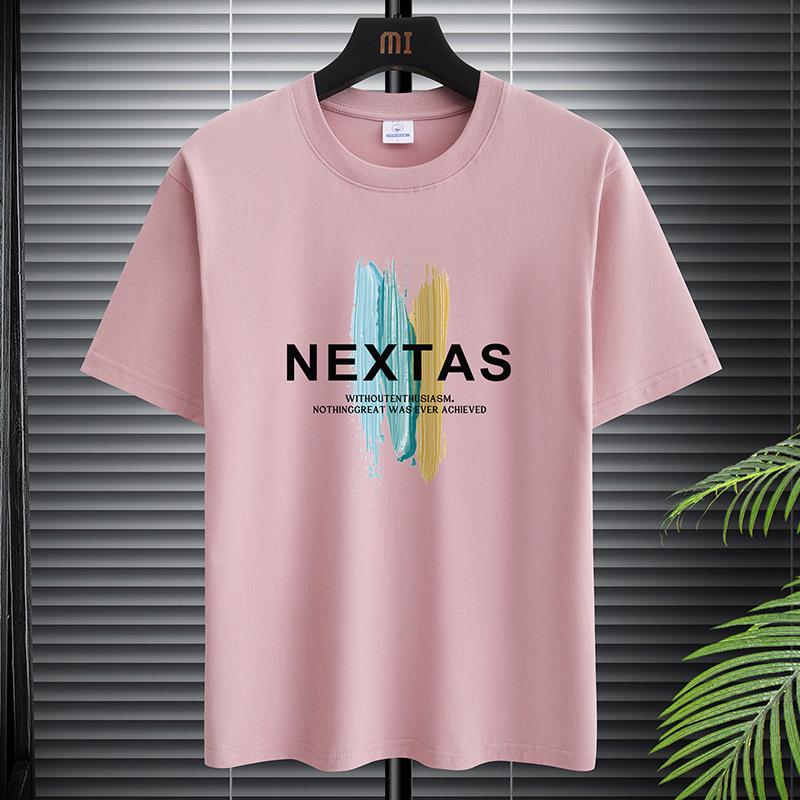 T Shirt for Men Summer High Quality Oversized Tee Men Daily Casual Breathable Printing Short Sleeve Cotton T Shirts Y2k Tops