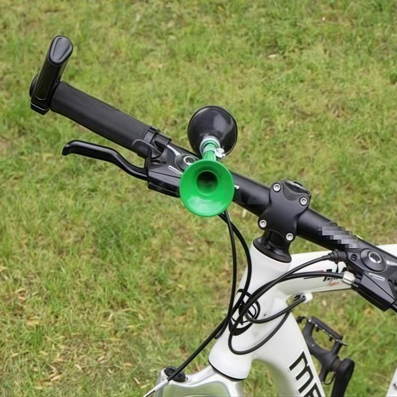 Bicycle Air Horn Press Type Bicycle Warning Horn Mountain Road Bike Horn for Safety Riding Bicycle Accessories Easy to Install