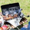 POKETLE Coffee Kit by Toyo includes a tool hand and coffee equipment set Steel, box, grinder, mill, filter, (beige)