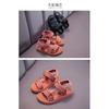 Summer New Children's Shoes Boys Casual Versatile Beach Shoes Girls Woven Strap Fashion Simple Open-Toe Sandals