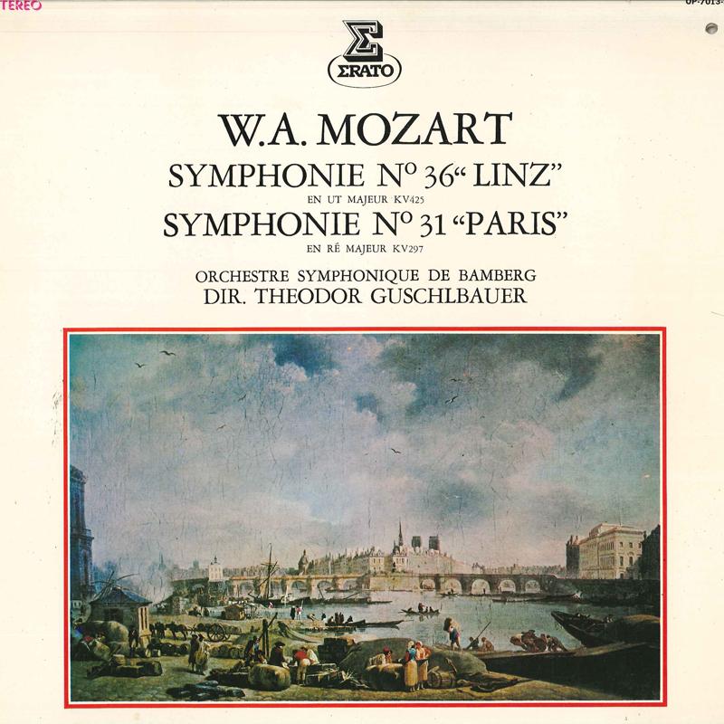 

LP Record THEODOR GUSCHLBAUER(DIR.)/ORCHESTRE - W.a.mozart/Symphonie No.36 linz, N OP7013RE ERATO 1973 Japan Classical Used