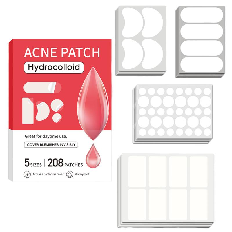 Hydrocolloid Acne Patch Invisible Closed Mouth Invisible Acne Face Invisible Waterproof And Breathable Skin Patch Skin Care Tool