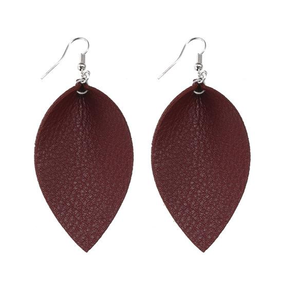 

Серьги износостойкие из искусственной кожи в этническом стиле коричневый