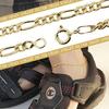 [Shinjuku Gin No Kura] Figaro Chain Gold-Colored Silver 925 Men's Anklet, Simple Design