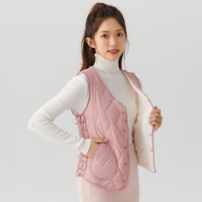 New Autumn Women's Down Vest Jacket Parka Coat Ladies Sleeveless Vest Thickened Warm Jacket