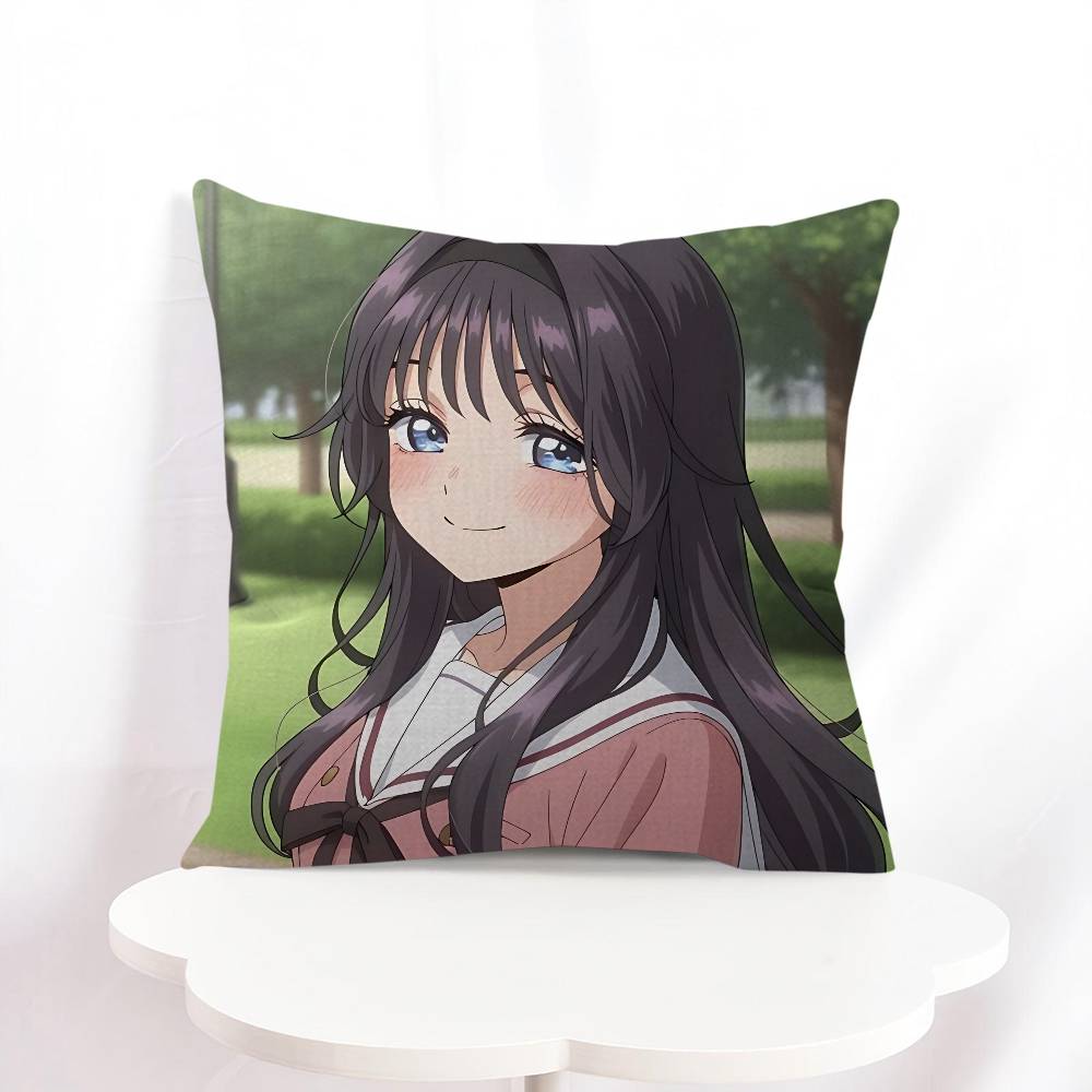 New K-Kaoruko Waguri Cushion Cover Decorative Pillow Sofa Home Decor Case Pillow Cases