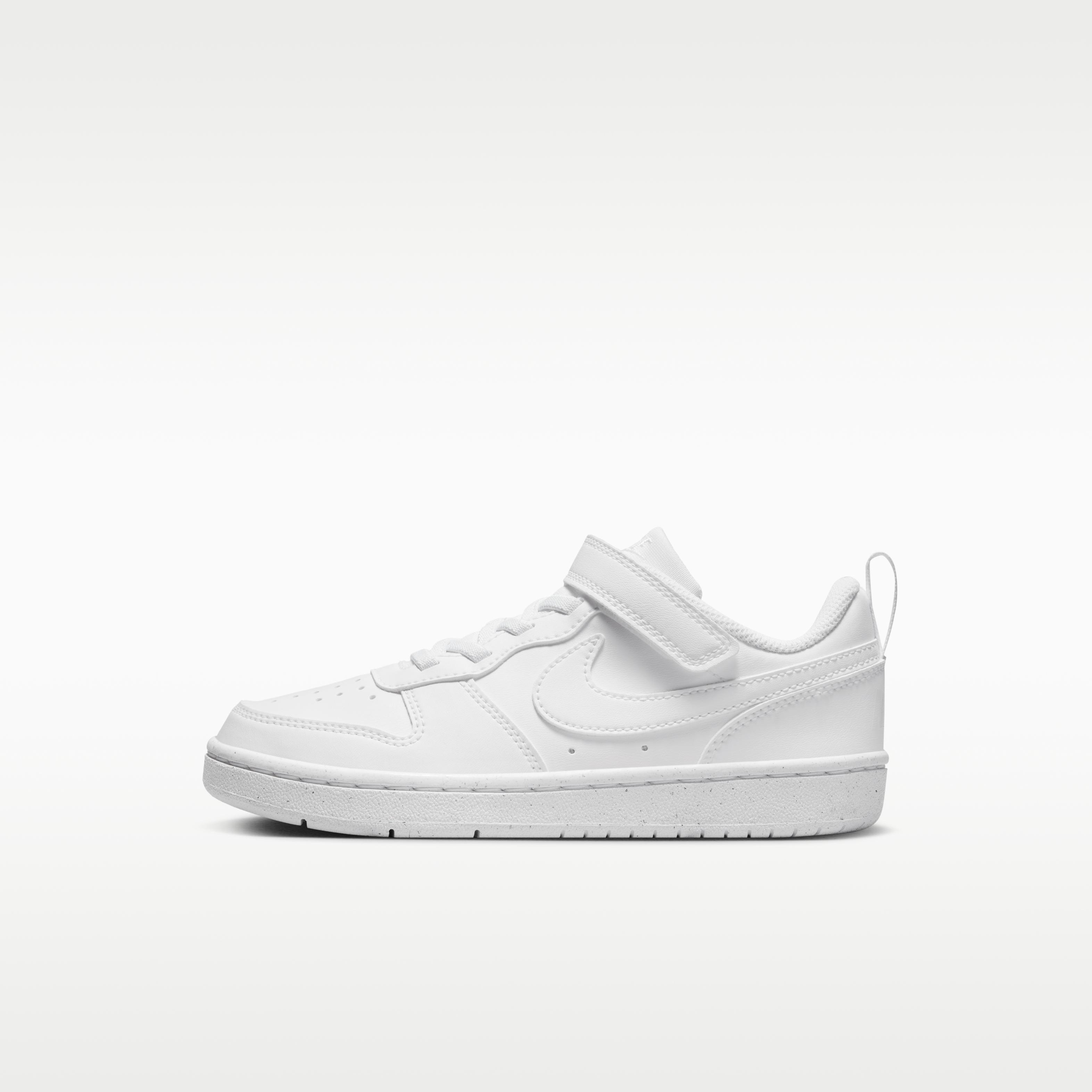Nike Court Borough Low Recraft Тройной белый (PS) 28