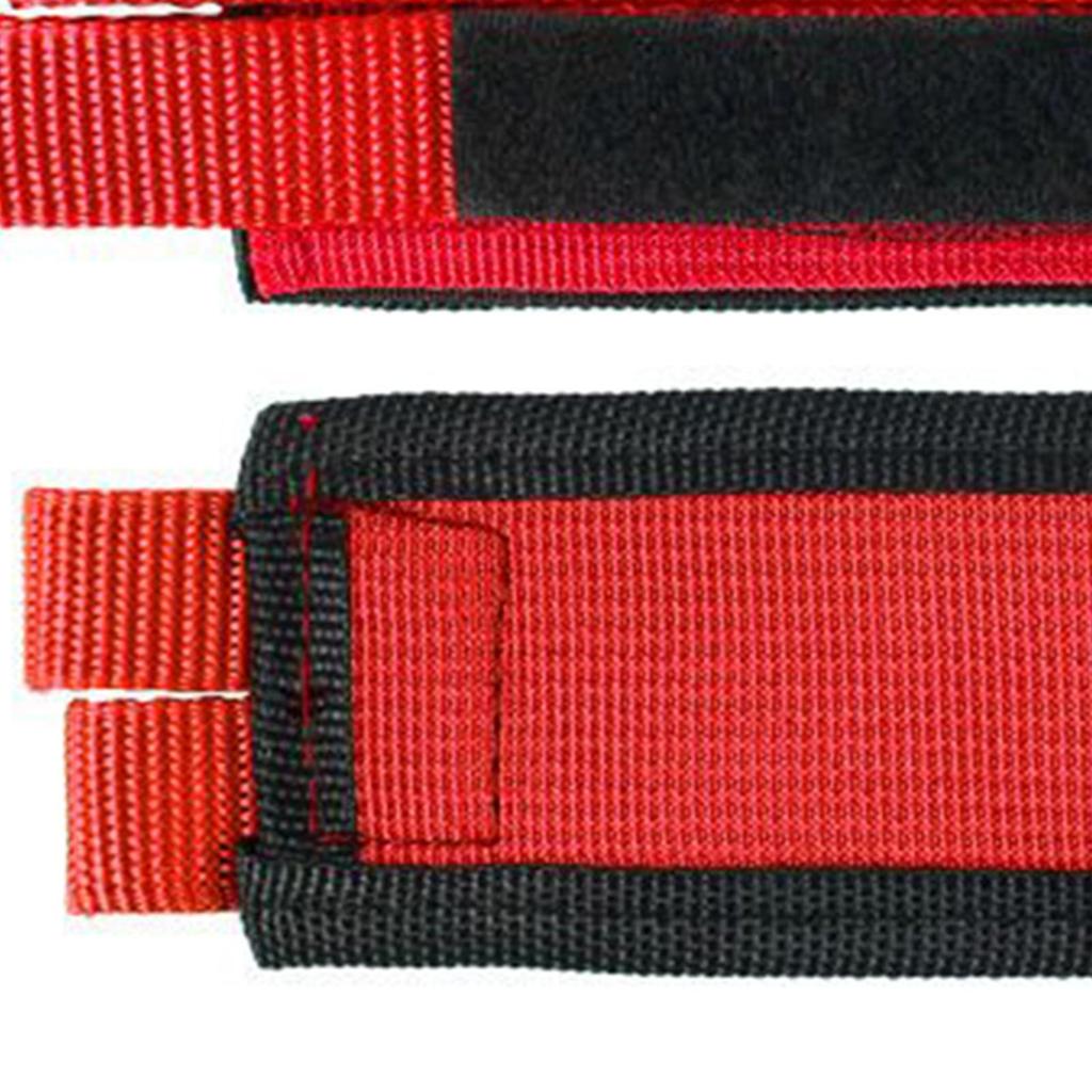 Adjustable Bike Pedal Straps Nylon Foot Retainers to Secure Feet & Improve Pedaling Fit for Mountain Road & Folding Bicycles