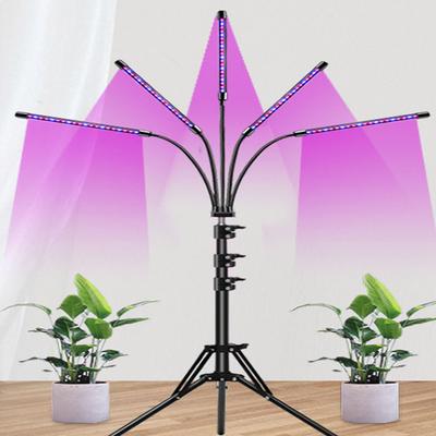 Stativ USB Phyto Lampe Vollspektrum Hydroponik Birne LED Wachstumslicht Zimmerpflanzen Lampe Gewächshaus Veg Blüte Phytolampe Growbox