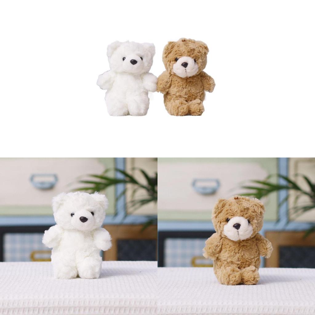 Plush Teddy Bear Keychain With Pp Cotton Filling For Kids And Adults