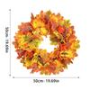 New Autumn Harvest Festival Wreath for Door or Wall - Thanksgiving Floral Home Decoration