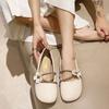 Slip-on Woman Flats Summer Round Toe Mary Jane Shoes for Women Lastest Fashion Young Comfortable and Elegant Y2k Shoe Promotion