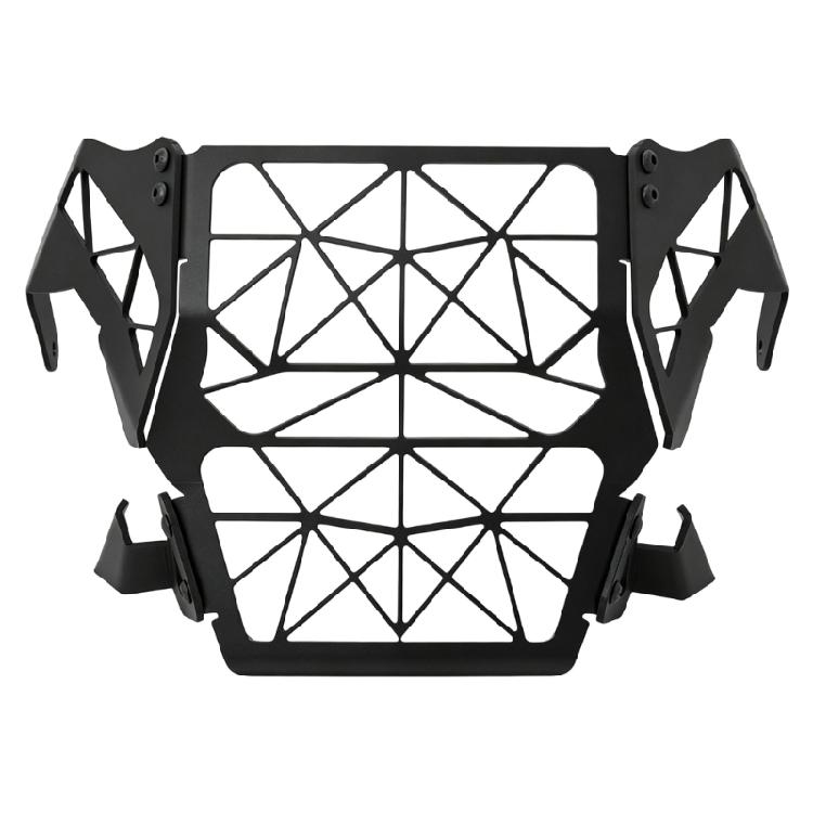 Motorcycle Headlight Cover Accessory, Iron Lamp Panel Part for 450MT Retro Custom Appearance and Daily Road Presentation with Front Detail