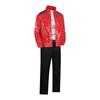 Michael Jackson Bühnenkostüm Set Mit Rotes Pu Leder Für Cosplay Und Auftritt