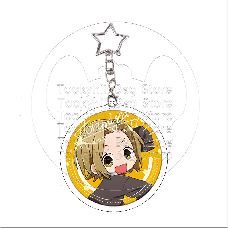 Horimiya Acryl Schlüsselanhänger Kyoko Hori Miyamura Ayasaki Taschenanhänger Zubehör Kawaii Kollektion Anhänger Yanagi Geburtstagsgeschenk
